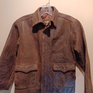 Kid’s Texas Steerhide Indy-style Legend Leather Jacket Medium